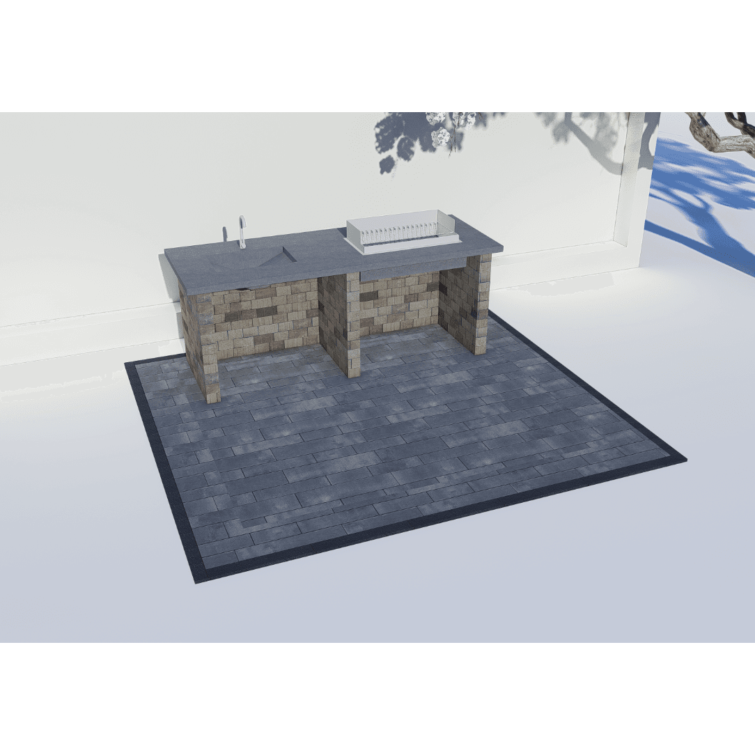 Outdoor Kitchen 4070 - 3.10 x 2.69 m